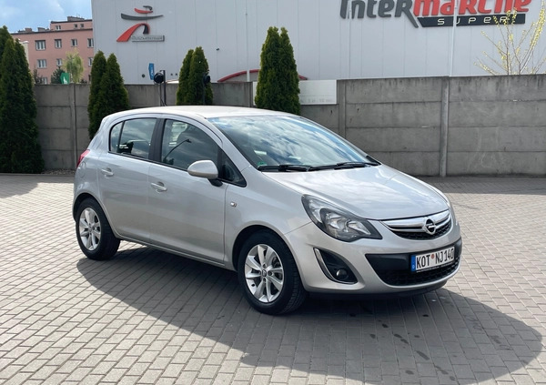 Opel Corsa cena 26900 przebieg: 56200, rok produkcji 2014 z Mogilno małe 106